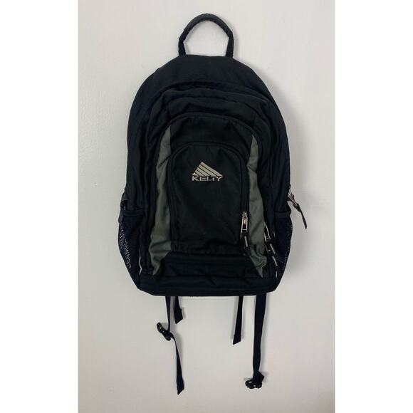 Men Kelty nylon black backpack bookbag - Picture 1 of 7